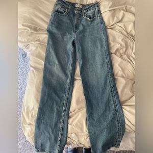 Abercrombie & Fitch 90’s straight ultra high rise curve love